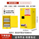民溪防爆柜化學品安全柜工業(yè)30加侖油漆酒精防爆箱危險品?；穬Υ婀?黃色-15加侖【加厚鋼板】