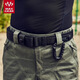 MAXGEAR 磐石戰(zhàn)術(shù)腰帶男士軍迷通勤黑鷹腰帶戶外休閑運(yùn)動褲帶尼龍內(nèi)腰帶 黑色 XXL（適合109~125CM腰圍）