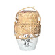 會(huì )稽山黃酒精雕王5L八年陳釀竹編香雪酒10斤 5L 1壇