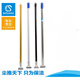 斯潔（SIJIE）塵推桿不銹鋼桿 鋁合金桿 橡塑桿 平板拖把桿 通用拖把配件帶夾頭 不銹鋼桿10根