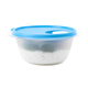 特百惠微波碗800ml微波爐專(zhuān)用加熱飯盒藍色蓋微波碗800ml 800ml