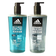 阿迪達斯（adidas）Adidas阿迪達斯男士洗發(fā)沐浴三合一沐浴露沐浴洗發(fā)舒爽留香大容量 三合一冰點(diǎn)沐浴600ml+熱情