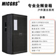 MICGRS專業(yè)舞臺大功率音箱 S12英寸15寸婚慶演出會議校園廣播KTV音響家庭K歌戶外HiFi套裝大功率音箱 S15