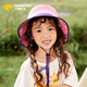 lemonkidlemonkid兒童遮陽(yáng)帽春夏男女童可愛(ài)寶寶防曬帽薄 星際獨角獸 52cm