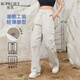 帛芮工裝褲女2025款夏季戶外運(yùn)動(dòng)沖鋒褲直筒束腳情侶傘兵休閑褲女