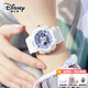 迪士尼（Disney）電子手表女學(xué)生女孩兒童防水運動(dòng)初中生高中女生機械開(kāi)學(xué)生日禮物 清新藍