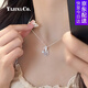 憶瑾轉(zhuǎn)運(yùn)福袋999純銀項(xiàng)鏈女輕奢小眾設(shè)計(jì)感鎖骨鏈送女友閨蜜520禮物 【精美禮盒】轉(zhuǎn)運(yùn)福袋項(xiàng)鏈