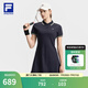 FILA 斐樂(lè )官方女子連衣裙2025夏季新款網(wǎng)球運動(dòng)簡(jiǎn)約基礎POLO蘇珊裙 RD寶藍-NV 2XL 180/96A/XXL