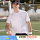 哈吉斯（HAZZYS）男裝 夏季簡約男上衣純棉圓領(lǐng)短袖T恤男ASTZE0CBX69 白色WT XL （180/100A 50）