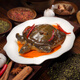 邵錦記麻辣鹵甲魚熟食加熱即食活殺現(xiàn)鹵以去除肥油整只鹵味甲魚鱉 350g鹵甲魚*3只【中大甲魚】推薦 【麻辣鮮香】90%選擇