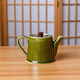 萬古窯日本原裝進(jìn)口萬古燒陶瓷茶壺茶杯大容量家用泡茶日式高檔茶具 茶壺綠色500ml