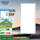 歐普（OPPLE） 集成吊頂led 鋁扣板天花板格柵平板燈嵌入式廚房燈廚衛(wèi)燈 【鉑昕III】鋁框拉絲銀24瓦 防潮防銹抗油污