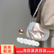 優(yōu)歆包包女包斜挎包女學(xué)生百搭高級感生日禮物單肩包2024新款小眾輕奢 【白色】 長(cháng)23寬16厚9cm