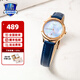 卡西歐（CASIO）【520送禮】SHEEN 時尚休閑潮流皮帶女表石英手表SHE-4545 送女友 SHE-4546PGL-2AUPR