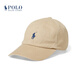Polo Ralph Lauren 拉夫勞倫 男女童 經(jīng)典款棉質(zhì)卡其布棒球帽RL41994 250-卡其色 男童 8-20歲