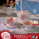 WEDGWOOD[中秋禮物]【魏大勛同款】杜鵑1壺2杯2碟骨瓷茶壺茶杯碟茶具套組