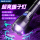 奧克斯蝎子燈 紫光燈 抓蝎子神器熒光劑貓癬檢測手電筒翡翠鑒定防偽驗鈔