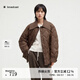 播絎縫襯衫領(lǐng)輕薄短款羽絨服女秋季新款氣質(zhì)寬松外套DDR4RD5124 O80椒褐 XS
