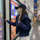 JRET開衫連帽衛(wèi)衣女款2025新款春秋冬小個子藏青色加絨短款厚外套 藏青 S :【80-100斤】
