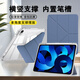 卡萊澳適用2025款蘋(píng)果iPad Air11保護套 M3芯片11英寸Air7蘋(píng)果平板電腦支架保護殼休眠Y折 薰衣草-帶筆槽