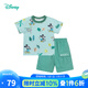 迪士尼寶寶（Disney Baby）童裝男童套裝米奇卡通短袖套裝舒適透氣24年夏新品 熱帶米奇 100