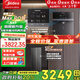 美的（Midea）凈水器機(jī)反滲透過濾家用管線機(jī)凈水器加熱直飲一體機(jī)壁掛式餐邊柜直飲一體機(jī)全屋凈水器管線機(jī)套裝 【黑方格套裝】冷熱4維殺菌套裝