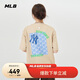 MLBMLB短袖T恤戶外休閑男女情侶老花系列運動3ATSM0443