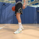耐克（NIKE）Jordan官方耐克喬丹男子速干網(wǎng)眼布短褲籃球運動(dòng)褲透氣輕便HF9911 010黑/白/白 L