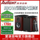 愛浪（Avlight）S900家用客廳專用電視音響 2.0有源書架音箱 家庭ktv音響套裝 大功率k歌音響 卡拉ok組合音響 【愛浪S900家用音響+雙話筒】