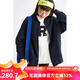 雲上生活女裝棒球款短外套新款寬松簡(jiǎn)約設計感外套女2025秋W5939X 藏藍色 XL