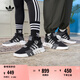 adidas EQT BASK ADV復(fù)古風(fēng)經(jīng)典中幫運(yùn)動(dòng)鞋男女阿迪達(dá)斯三葉草 黑/深灰/淺灰 42