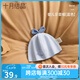 十月結(jié)晶嬰兒帽棉新生兒寶寶帽子?jì)胗變和笟馕固ッ?-6月春秋 【刺繡嬰兒貝雷帽】藍(lán)色 均碼