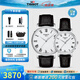 天梭（TISSOT）【官方授權(quán)店】 瑞士手表 魅時(shí)系列簡約時(shí)尚石英防水情侶對(duì)表 白盤皮帶