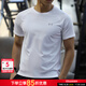 安德瑪（Under Armour）t恤男 秋季新款UA Tech彈力健身衣訓練透氣跑步運動(dòng)短袖 白色【透氣·干爽】 Tech吸濕速干面料 L 【175】 體重130~150斤左右