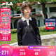 FILA斐樂(lè )兒童童裝長(cháng)袖T恤2025秋季男女童大小童美式POLO上衣