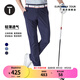 EUROPEAN TOUR歐巡賽服裝男裝長(zhǎng)褲夏季薄款長(zhǎng)褲修身彈力男褲 藏藍(lán)色 36