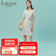 Lavinia Club拉維妮婭連衣裙圓領(lǐng)碎花收腰顯瘦通勤裙子女夏新款20R33L114 白底印花 M (165)