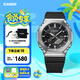 卡西歐（CASIO）G-SHOCK GM-2100八王子明星同款歐8金屬表頭運(yùn)動(dòng)男士手表 GBM-2100-1APR