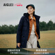 AIGLE艾高秋冬款GTX WS防風(fēng)加厚保暖中長款極寒鵝絨羽絨服女 海軍藍(lán) AX511 M (38) (165/88A)