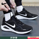 耐克（NIKE）男鞋 2025新款秋季Structure 26緩震耐磨運動鞋輕便透氣跑步鞋 黑翼疾行/新款首推 ReactX中底（曬圖反10） 40.5 （255mm）