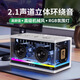 柏林之聲透明藍(lán)牙音箱電腦音響家用桌面無線低音炮高音質(zhì)小鋼炮 冰川白限定款【新款推薦】 超重低音+多重?zé)粜А旧塒ro版】