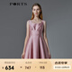 PORTS寶姿女裝春夏新品無袖連衣裙LM8D111JWQ017 藕粉色 M (6)