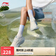 李寧凌波丨休閑慢跑鞋女鞋2025新款時(shí)尚透氣厚底增高運(yùn)動鞋ARSV018