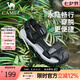 駱駝（CAMEL）包頭涼鞋男夏季新款涼拖鞋男士休閑戶外男士涼鞋運動沙灘鞋 G14M076669 夜黑色 41