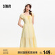 森馬（Semir）連衣裙女白月光氣質(zhì)溫柔夏季2025蝴蝶結(jié)優(yōu)雅U領(lǐng)長(zhǎng)裙109325114004