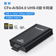 雷掣cfa/sd卡讀卡器uhs-ii/CFexpress Type A存儲卡cfea儲存卡卡支持索尼相機卡蘋(píng)果15/16手機讀取 CFeA/SD4.0雙口同讀 兩口