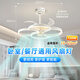 長(cháng)城LED隱形風(fēng)扇燈北歐簡(jiǎn)約客廳臥室餐廳吊扇燈一體2025中山電扇燈具