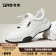 零度Zero明星同款戶(hù)外運動(dòng)男鞋新款慢跑鞋耐磨時(shí)尚百搭鞋男 白色 39 