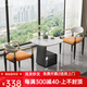 北素（BEISU）北歐休閑陽(yáng)臺桌椅洽談桌椅組合酒店房間桌椅店鋪接待會(huì )客小桌椅 單椅一張【顏色備注】