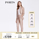 PORTS寶姿商場(chǎng)同款女裝春季氣質(zhì)通勤中長(cháng)款一?？畚鞣馓?白天鵝色-2 S (4)